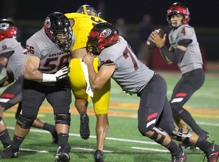 Punahou vs Centennial Corona September 2, 2023 Photo-Steven Silva42